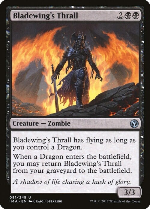 Bladewing's Thrall Card Front