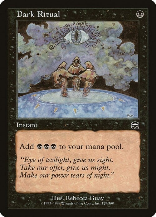 Dark Ritual Card Front