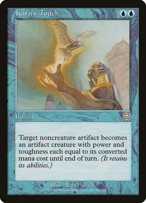 Karn's Touch Card Front