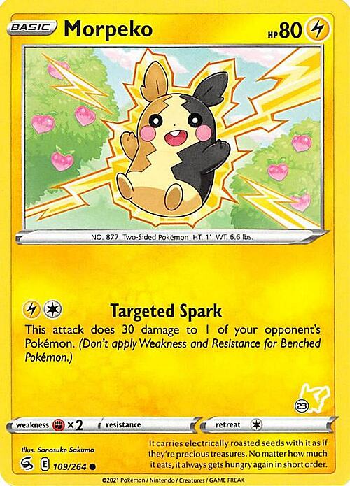 Morpeko [Thunder Shock] Card Front