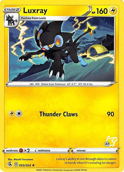 Luxray Card Front