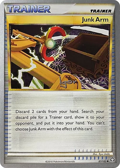 Junk Arm Card Front