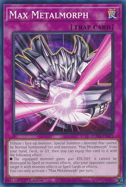 Max Metalmorph Card Front