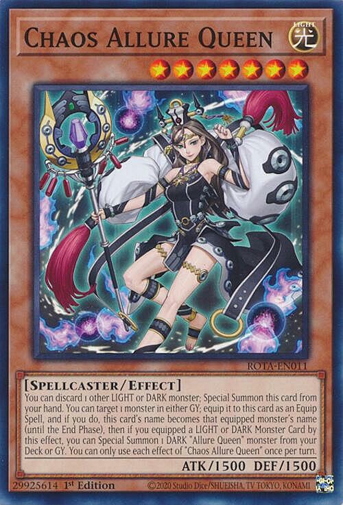 Chaos Allure Queen Card Front