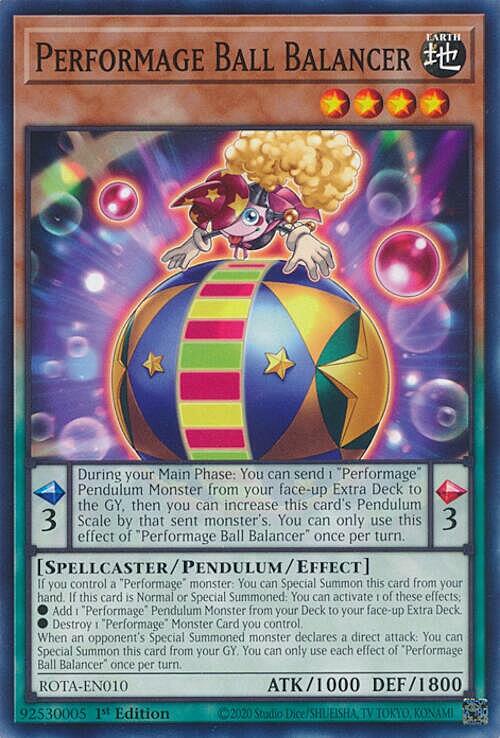 Performage Ball Balancer Card Front