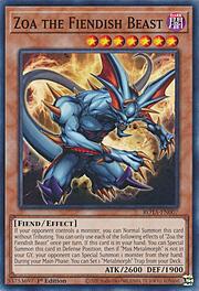 Zoa the Fiendish Beast · Common 007