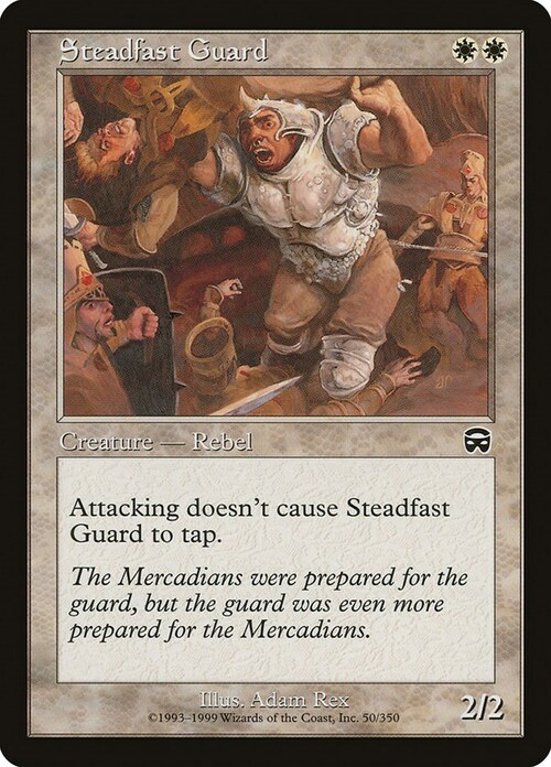 Steadfast Guard Card Front