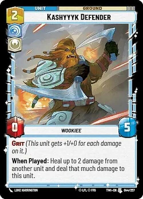 Kashyyyk Defender Card Front