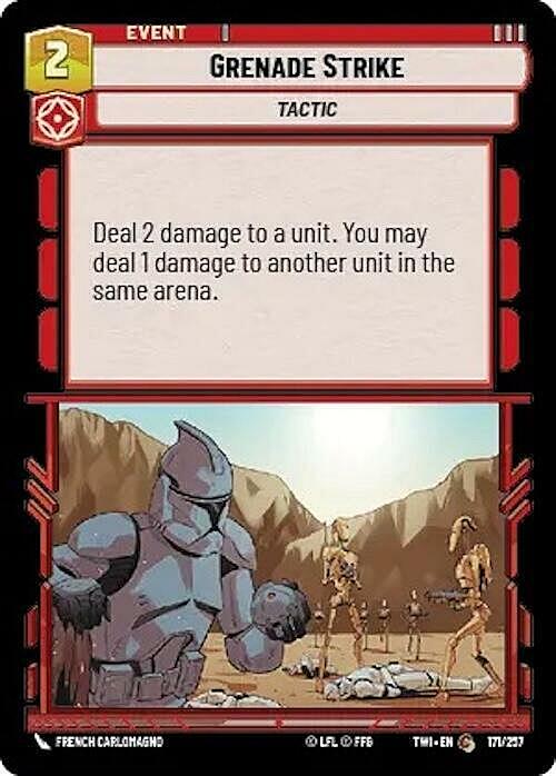Grenade Strike Card Front