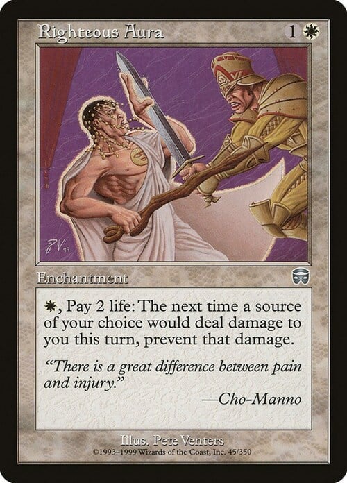 Righteous Aura Card Front