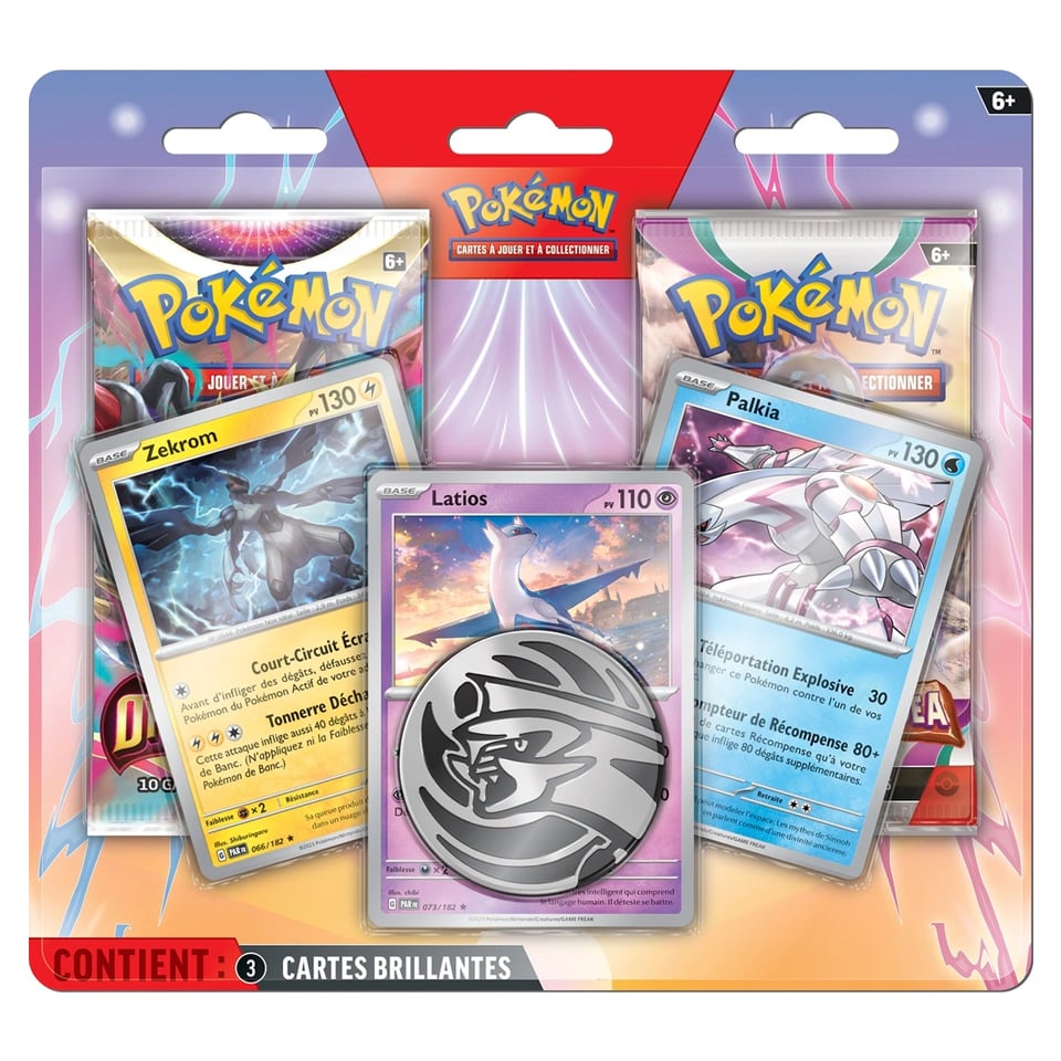 Enhanced 2-Pack Blister: Zekrom, Latios & Palkia