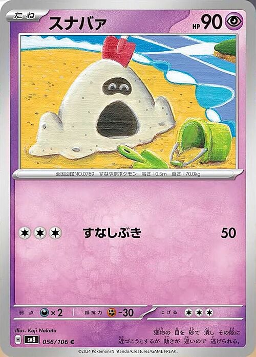 Sandygast Card Front
