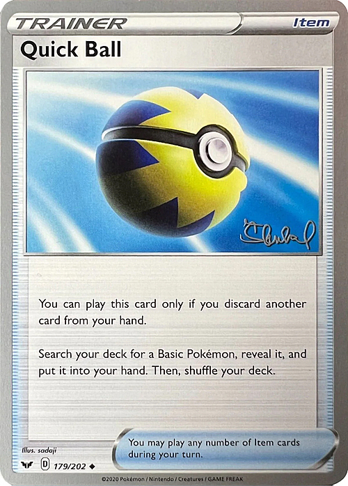 Velox Ball Card Front