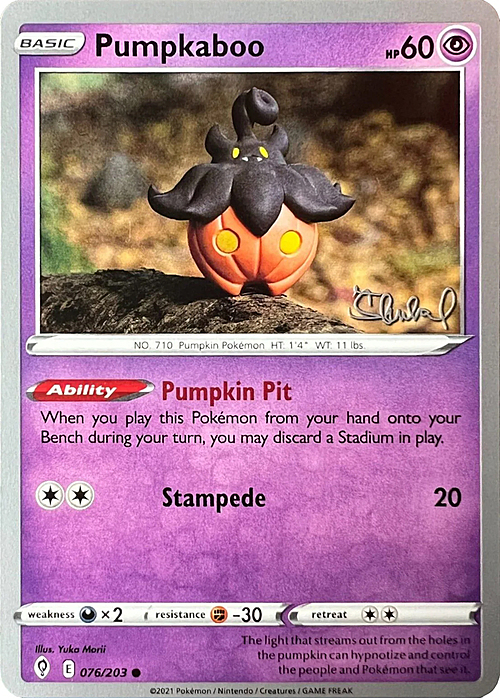 Pumpkaboo Card Front