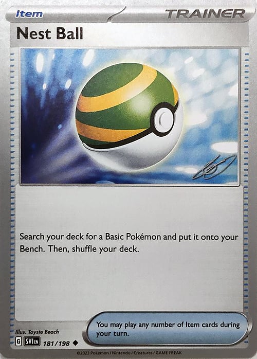 Minor Ball Card Front