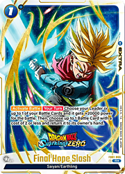 Final Hope Slash · Dragon Ball Sparking! ZERO Promo FB01-066