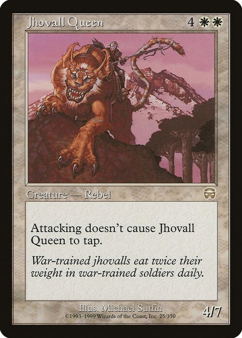 Jhovall Queen Card Front