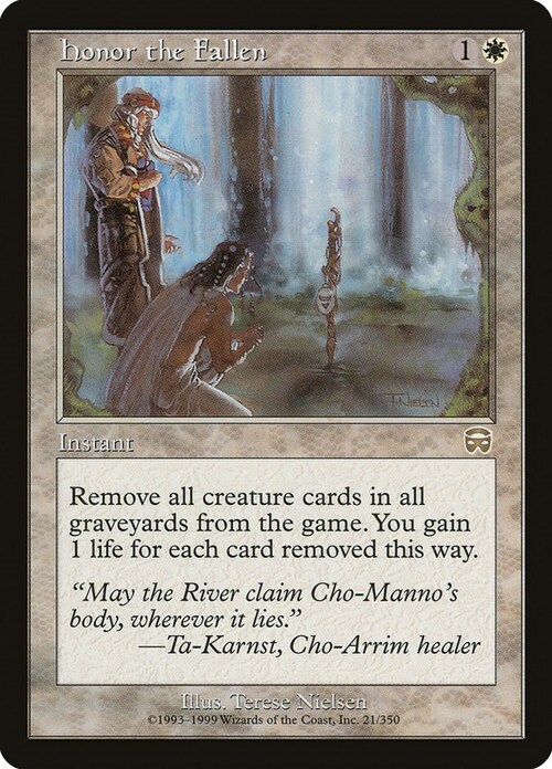 Honor the Fallen Card Front