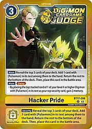 Hacker Pride · Judge Pack 6 BT17-098