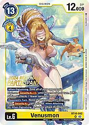 Venusmon · 2024 Regionals | Participant BT10-042P1