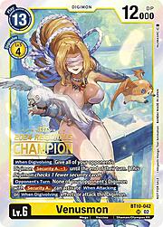 Venusmon · 2024 Regionals | Champion BT10-042P3