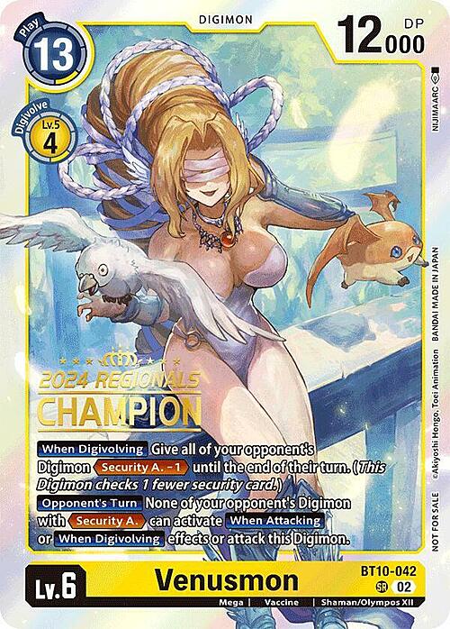 Venusmon Card Front