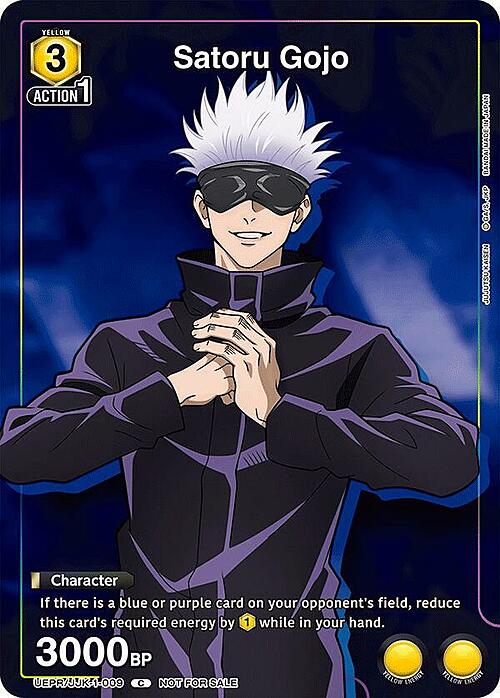 Satoru Gojo Card Front