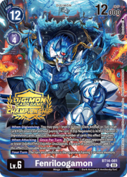 Fenriloogamon · 2024 Championship BT14-081