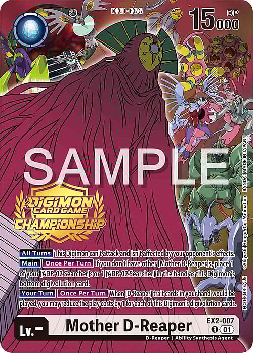 Mother D-Reaper Card Front