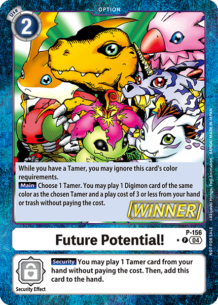 Future Potential! Card Front