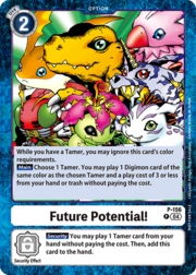 Future Potential! · Non-Foil P-156