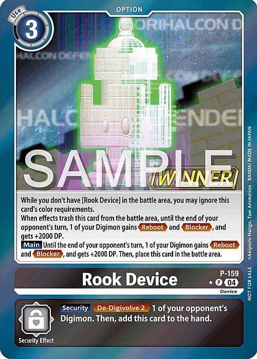 Rook Device Card Front