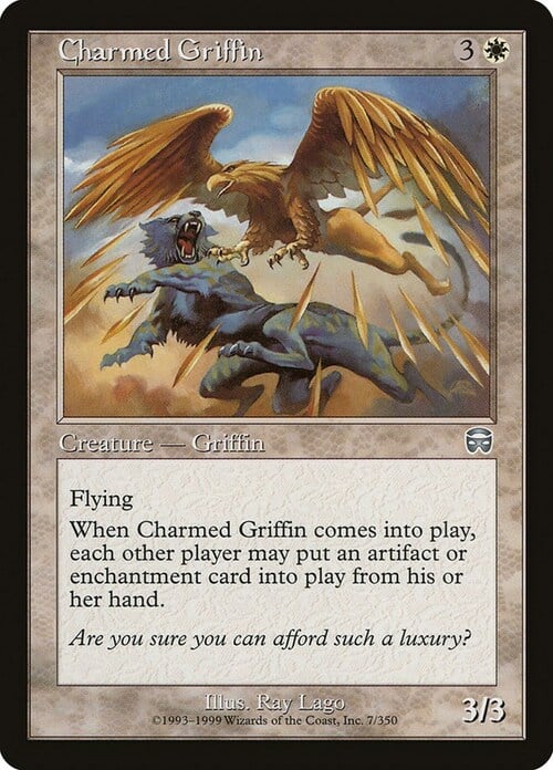 Charmed Griffin Card Front