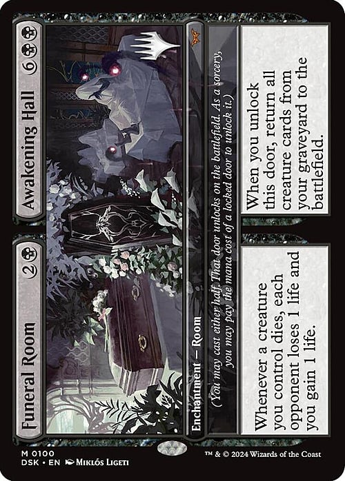 Funeral Room // Awakening Hall Card Front
