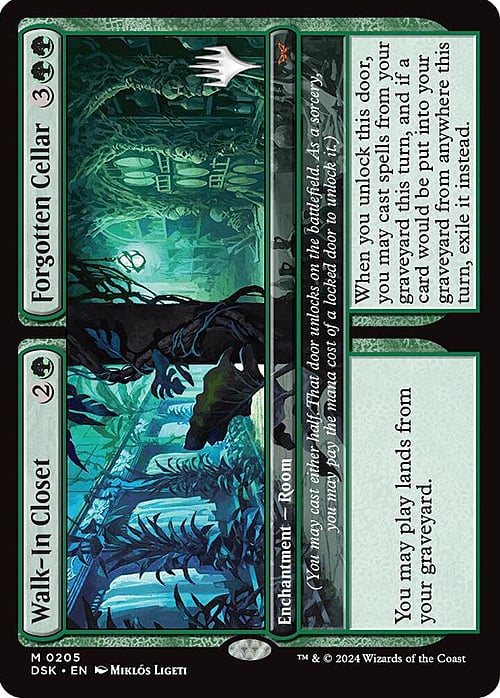 Walk-In Closet // Forgotten Cellar Card Front