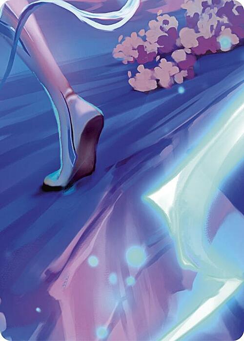 "Aurora, Shooting Star" Macro Puzzle Card Card Front