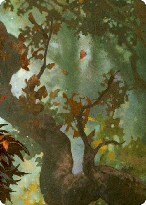 "Florian, Rotwood Harbinger" Macro Puzzle Card Card Front