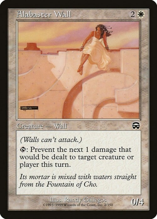 Alabaster Wall Card Front