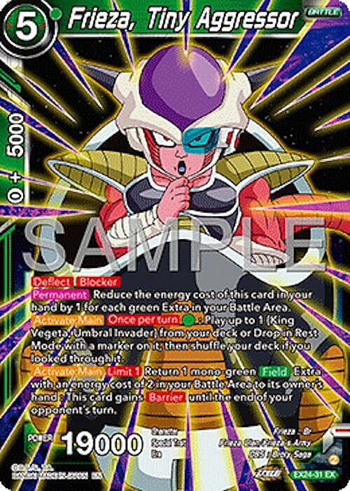 Frieza, Tiny Aggressor Card Front