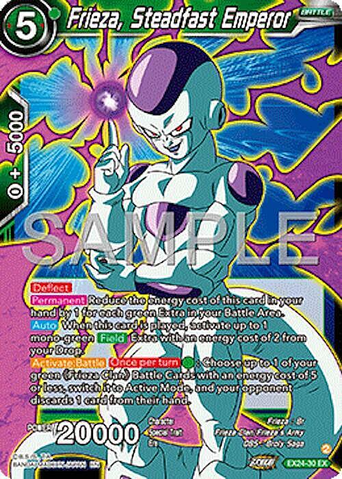Frieza, Steadfast Emperor Card Front