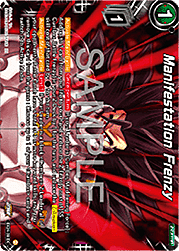 Manifestation Frenzy Card Front