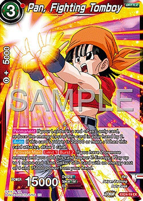 Pan, Fighting Tomboy Card Front