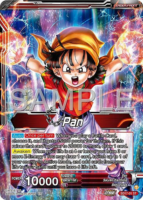 Pan // Pan, Ready to Fight Returns Card Front