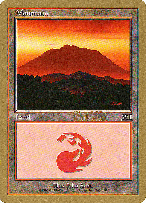 Mountain Card Front