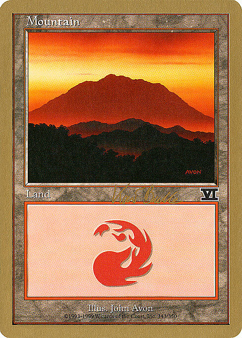 Mountain Card Front