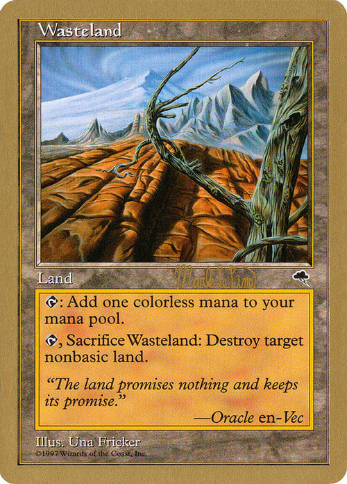 Lande Desolate Card Front