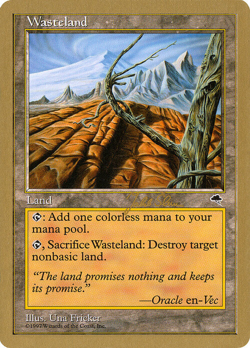 Lande Desolate Card Front