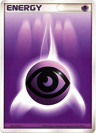 Psychic Energy Card Front