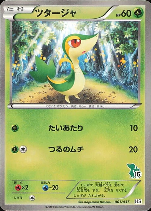 Snivy Card Front