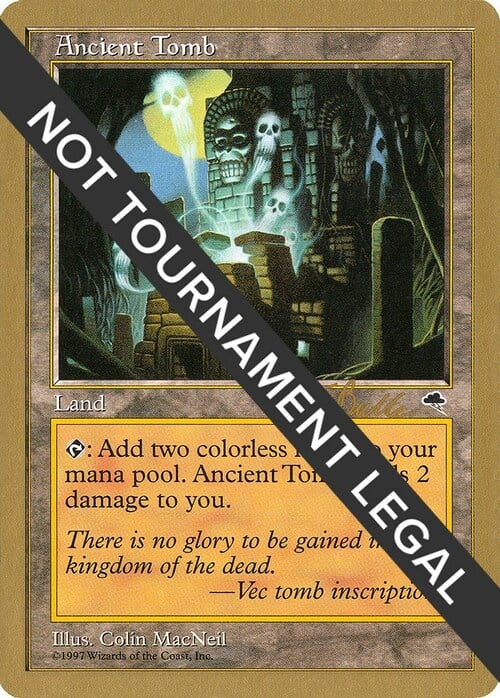 Ancient Tomb Card Front